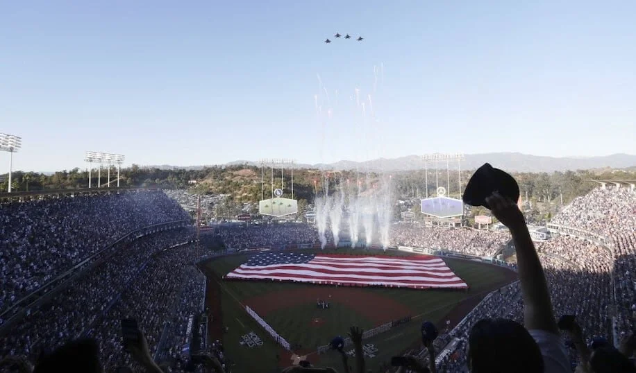 Baseball is staying out of politics this year. Like it does every year.