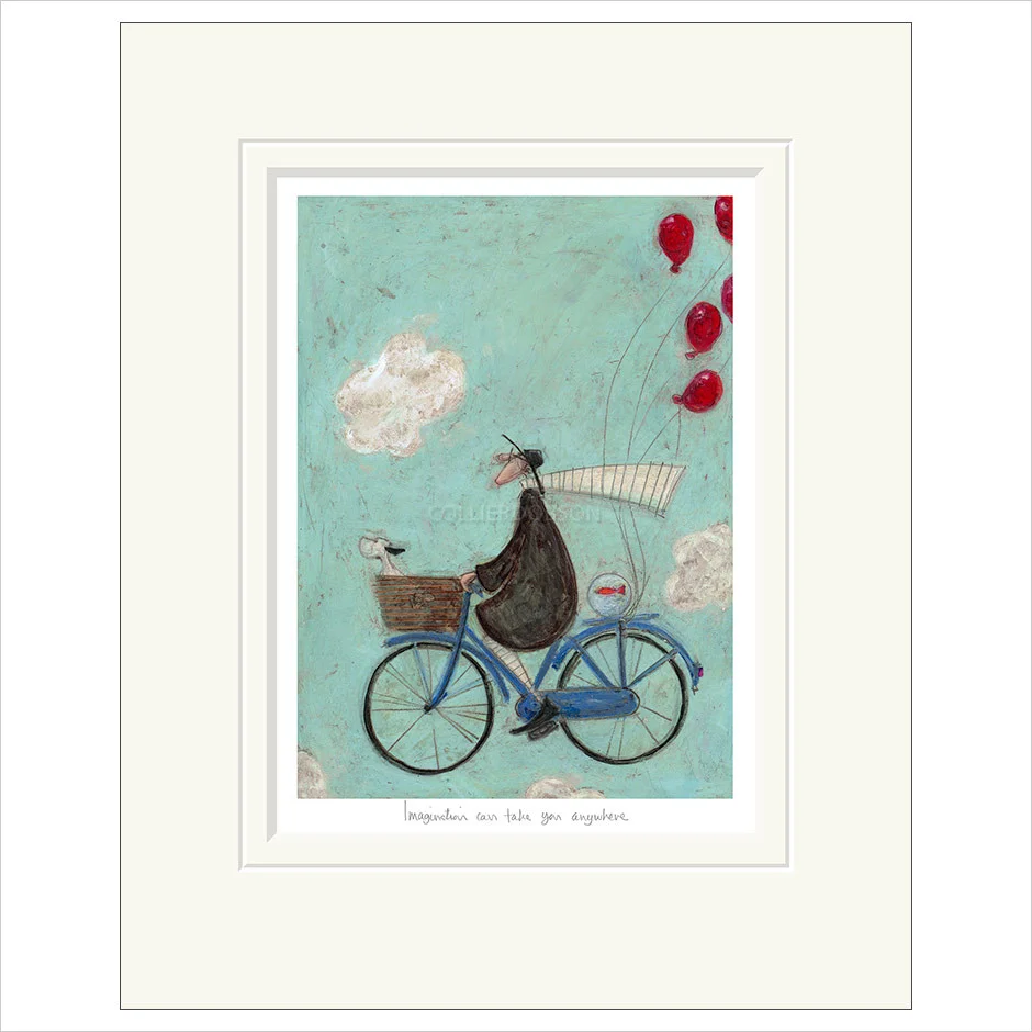 Sam Toft limited edition print imagination can take you anywhere