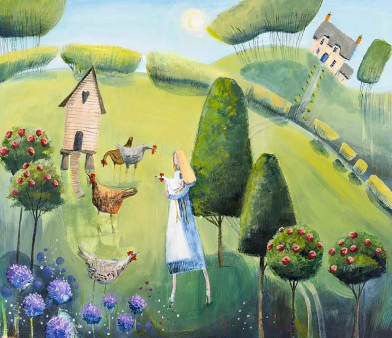 Carolyn Pavey limited edition print Country Life Abingdon Gallery