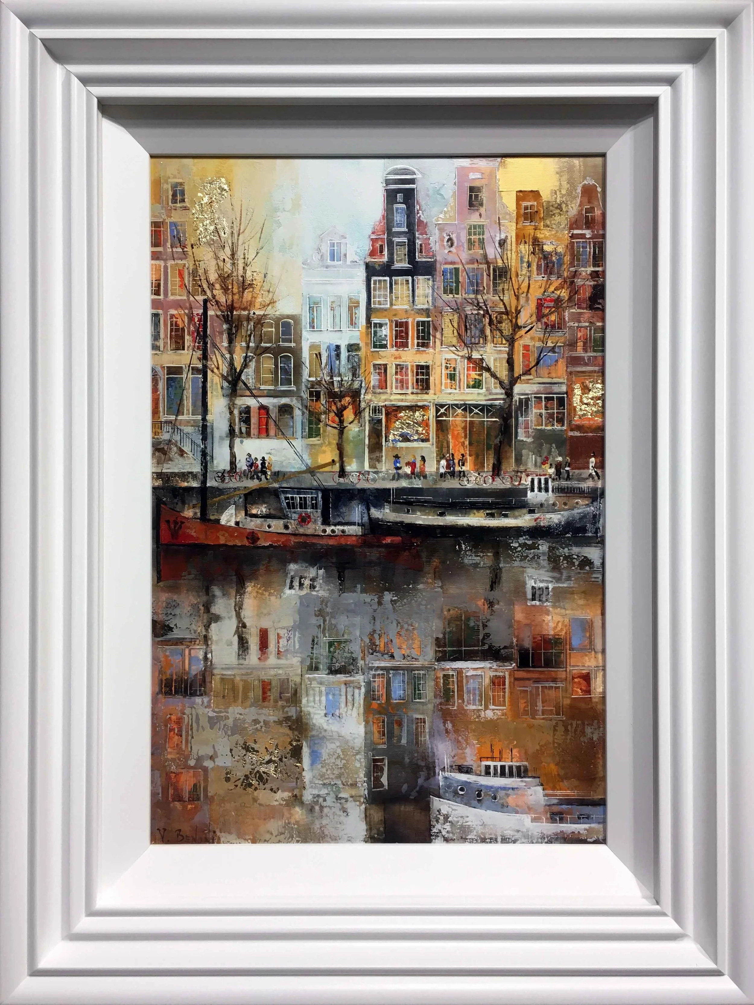 Veronika Benoni original picture Shimmering Waters Abingdon Gallery