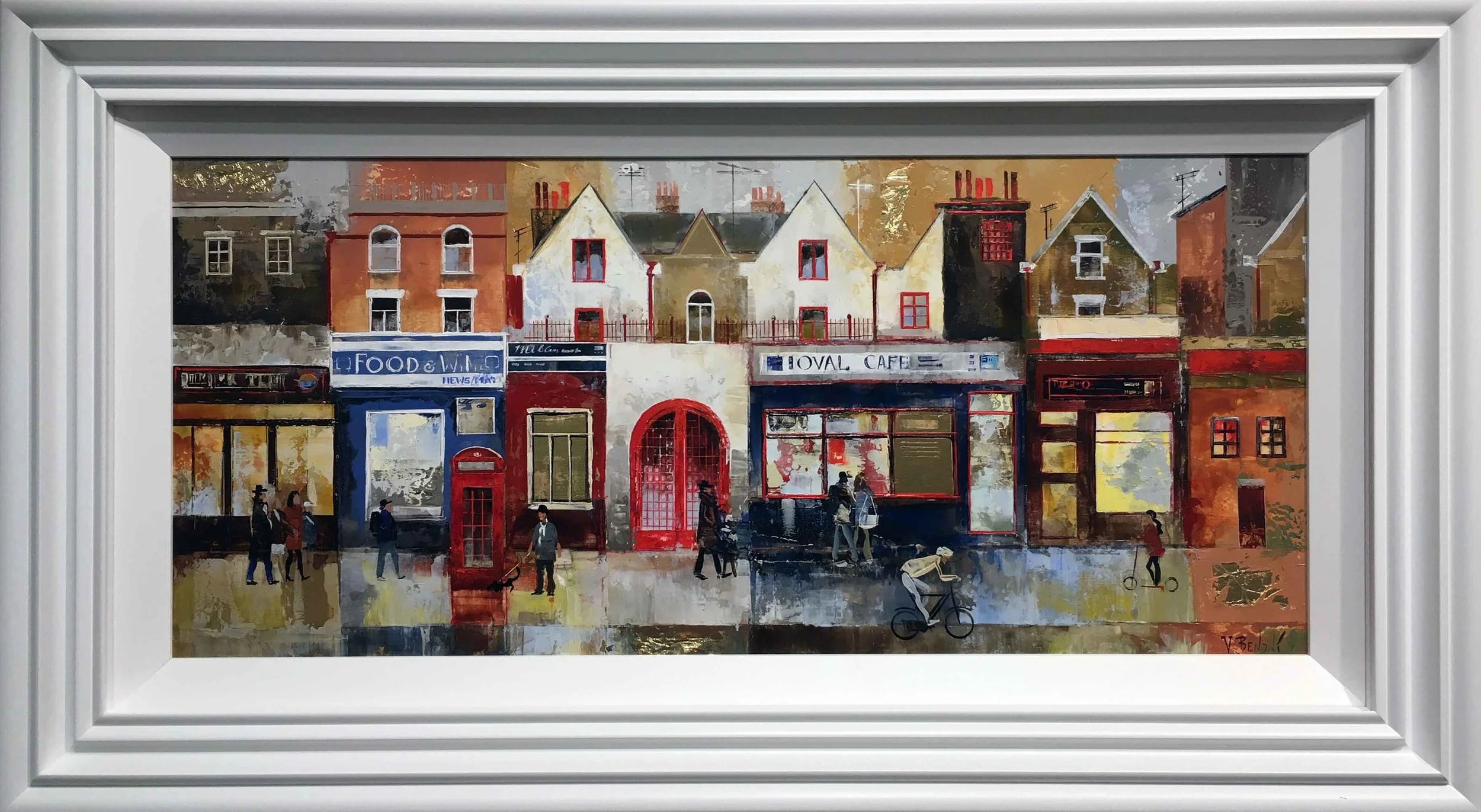 Veronika Benoni original picture London, at the Street Abingdon Gallery