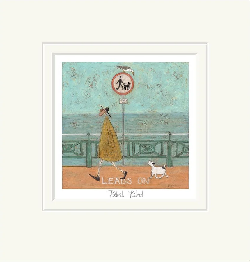 abingdon gallery sam toft limited edition print rebel