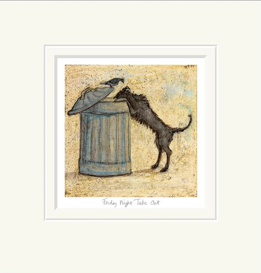 abingdon gallery sam toft limited edition print friday night take out