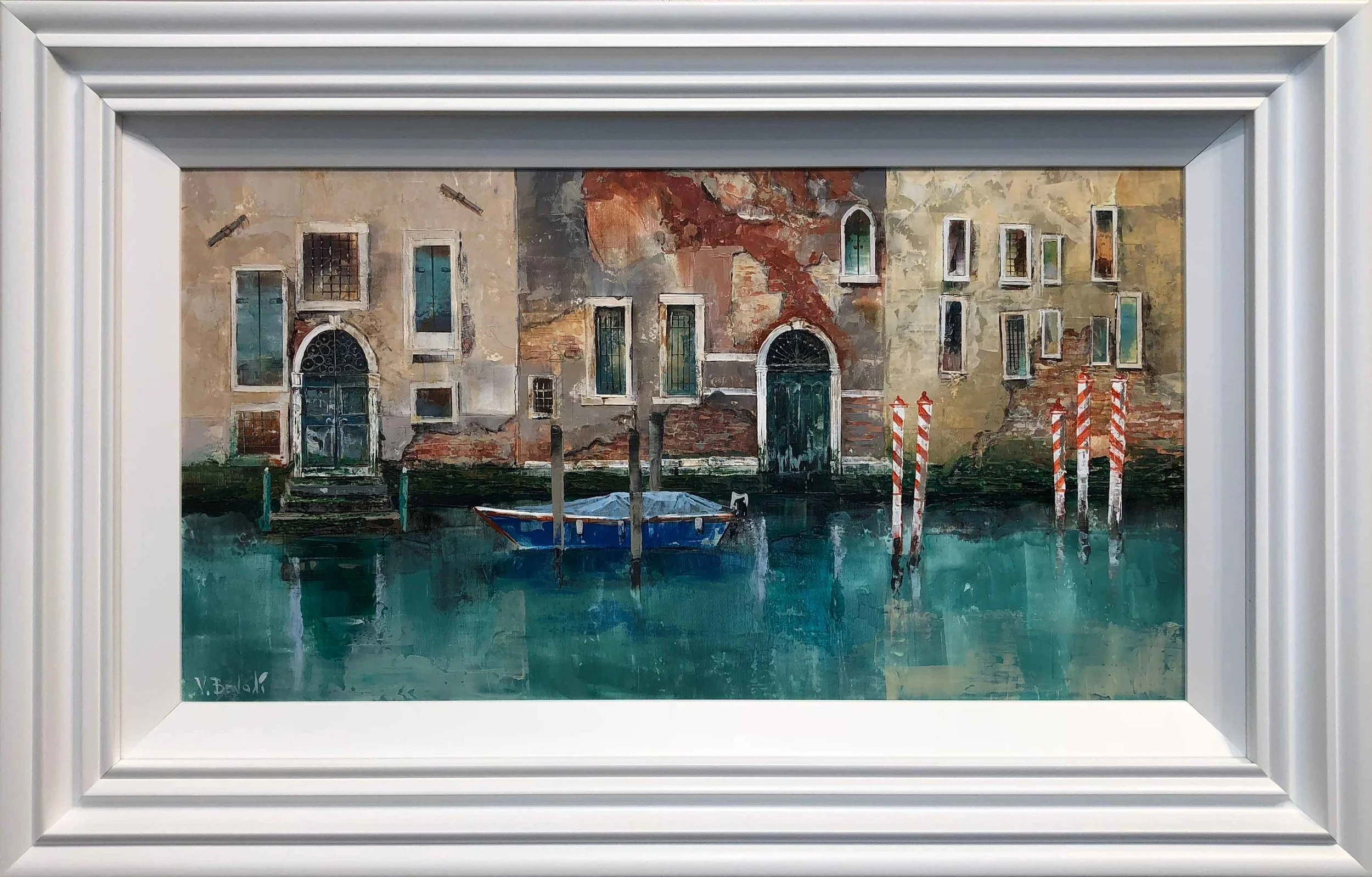 Veornika Benoni original painting venice at abingdon gallery