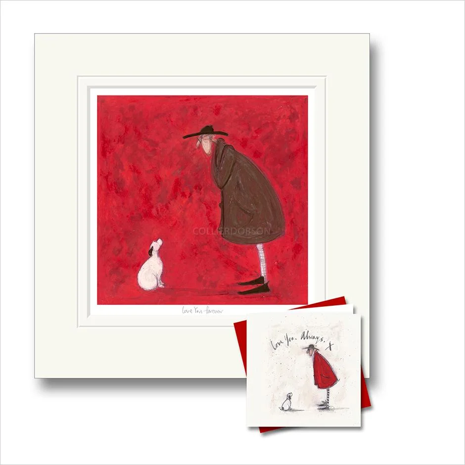 Sam Toft valentines limited edition print love you forever 