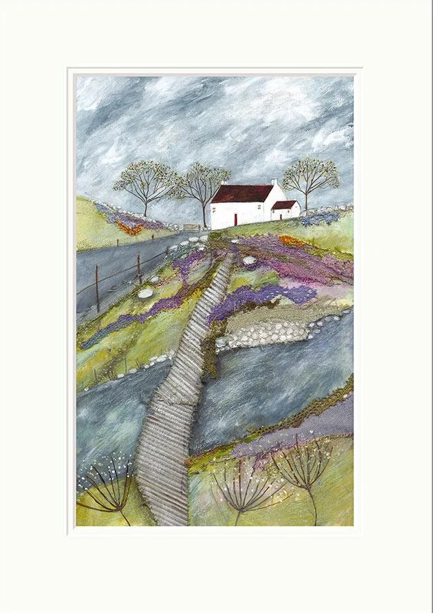 abingdon gallery limited edition print louise o'hara patch over the river