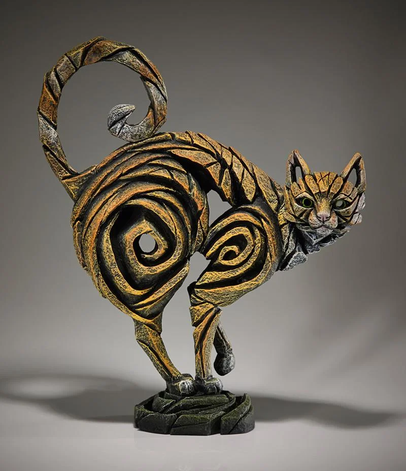 Edge Sculpture ginger cat 1