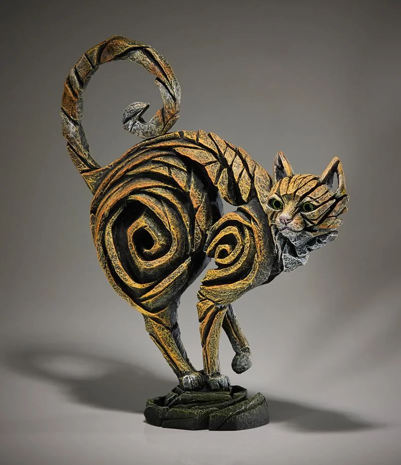 Edge Sculpture ginger cat 1