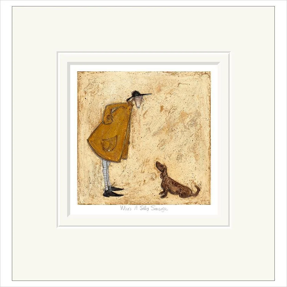 Sam Toft Who's a Silly Sausage limited edition