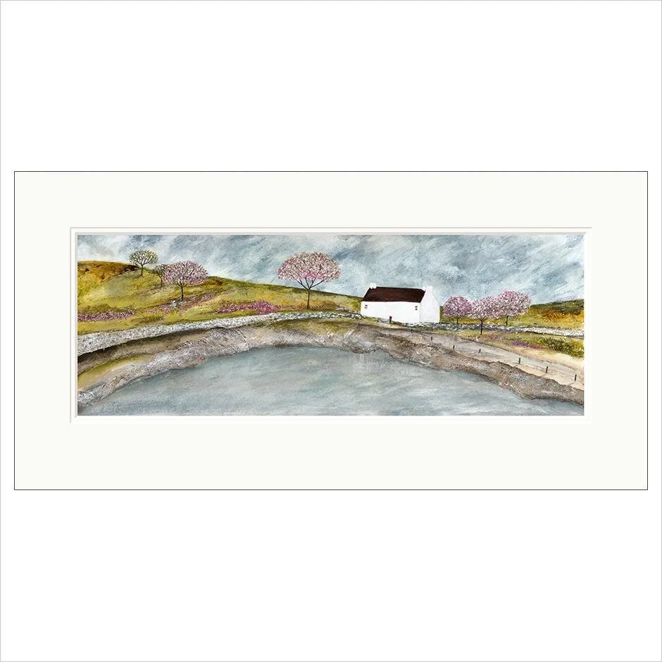louise ohara spring cottage limited edition print