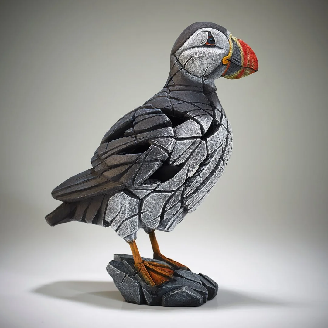 Puffin Bird Edge Sculpture