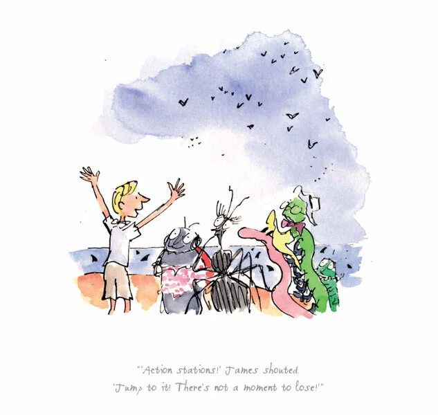 roald dahl quentin blake james