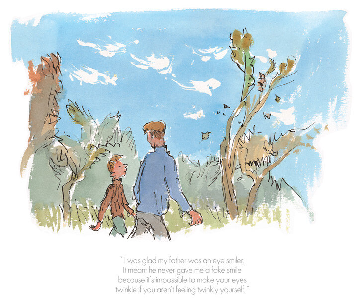 Roald Dahl and Quentin Blake 