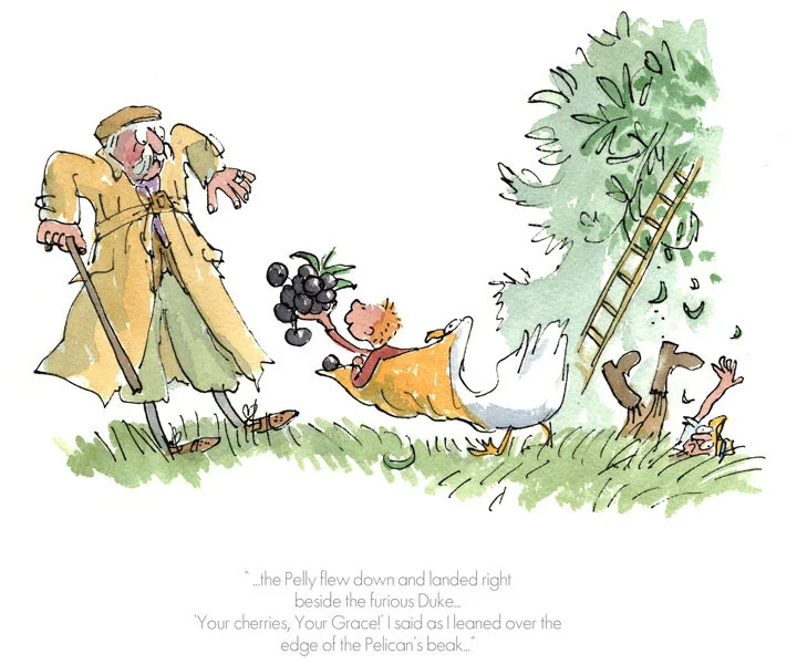 Roald Dahl and Quentin Blake 