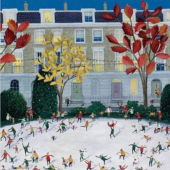 jenni murphy skating in the square limited edition print