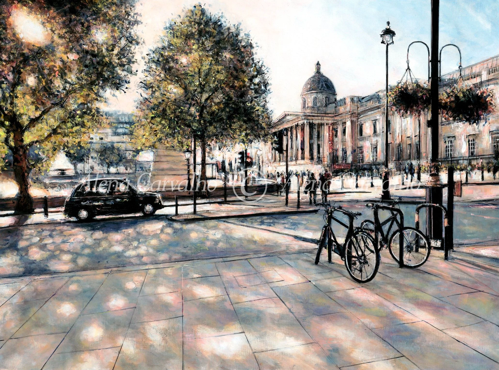 alena carvalho the national gallery limited edition print abingdon gallery