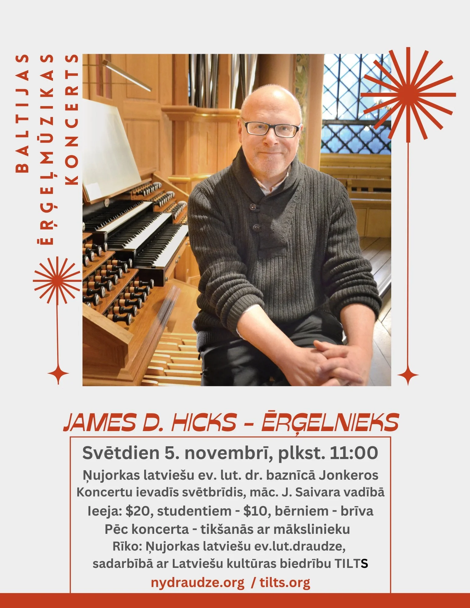 "Baltijas ērģeļmūzikas koncerts" // Baltic Organ Music Concert