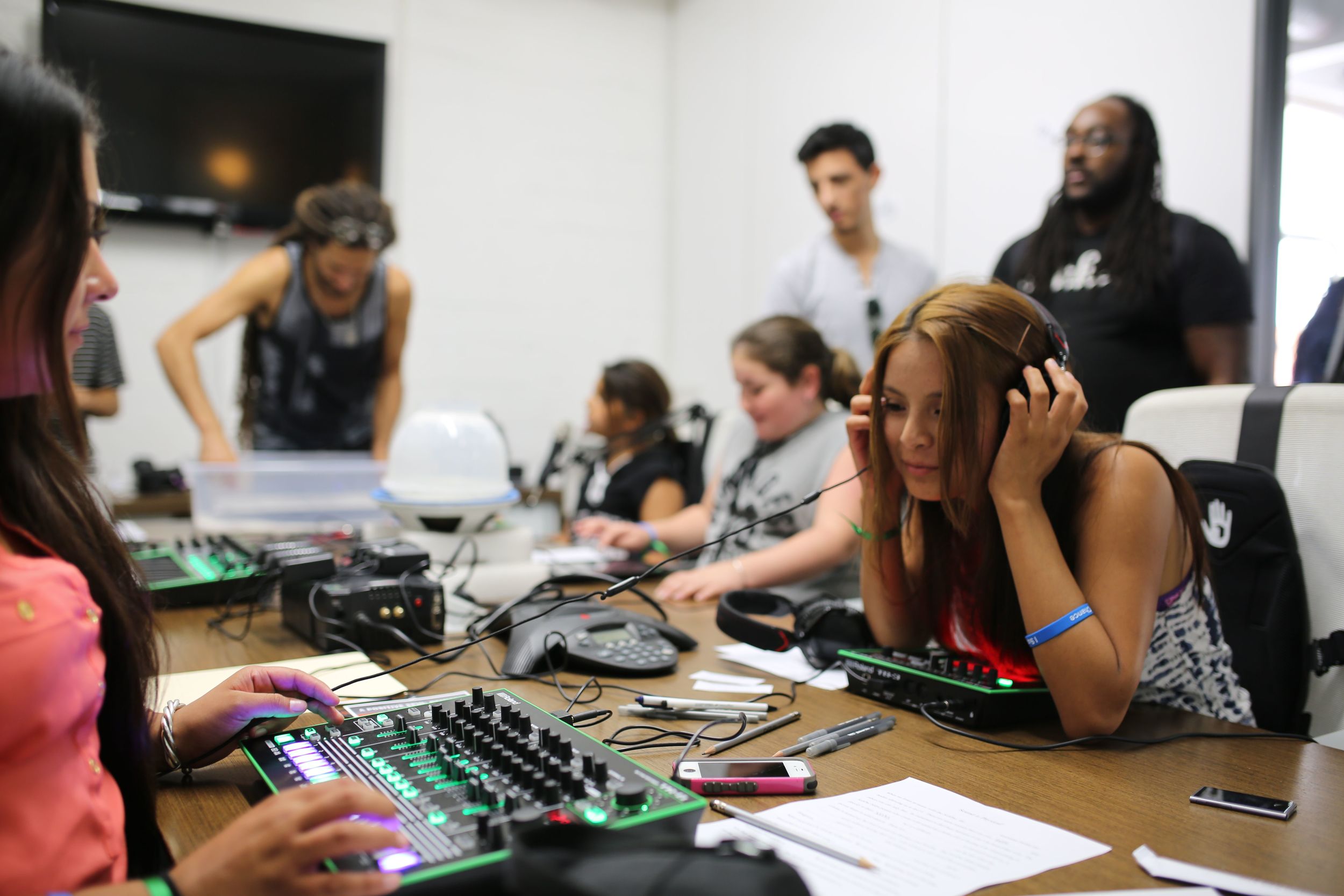 ‘This is the coolest thing I’ve ever done.” “When will this happen again?” I love this!” Andrea Graham, DJ Volunteer & Give a Beat Consultant