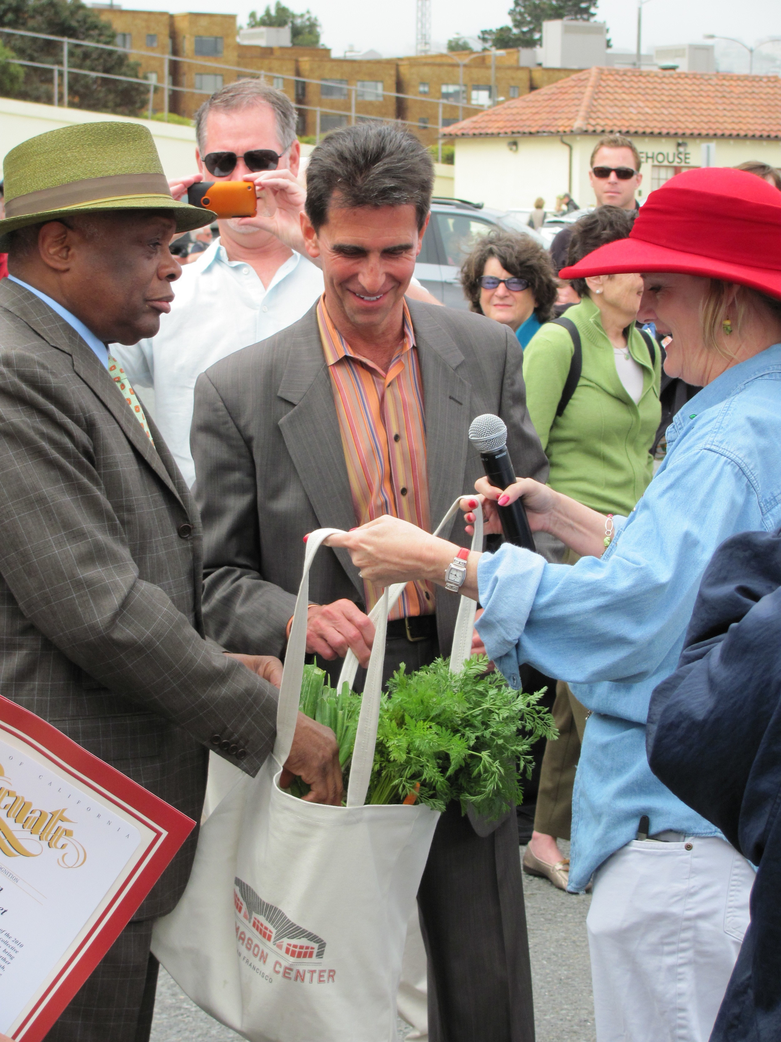 Fort Mason Center Farmers' Market had a Star Studded Opening