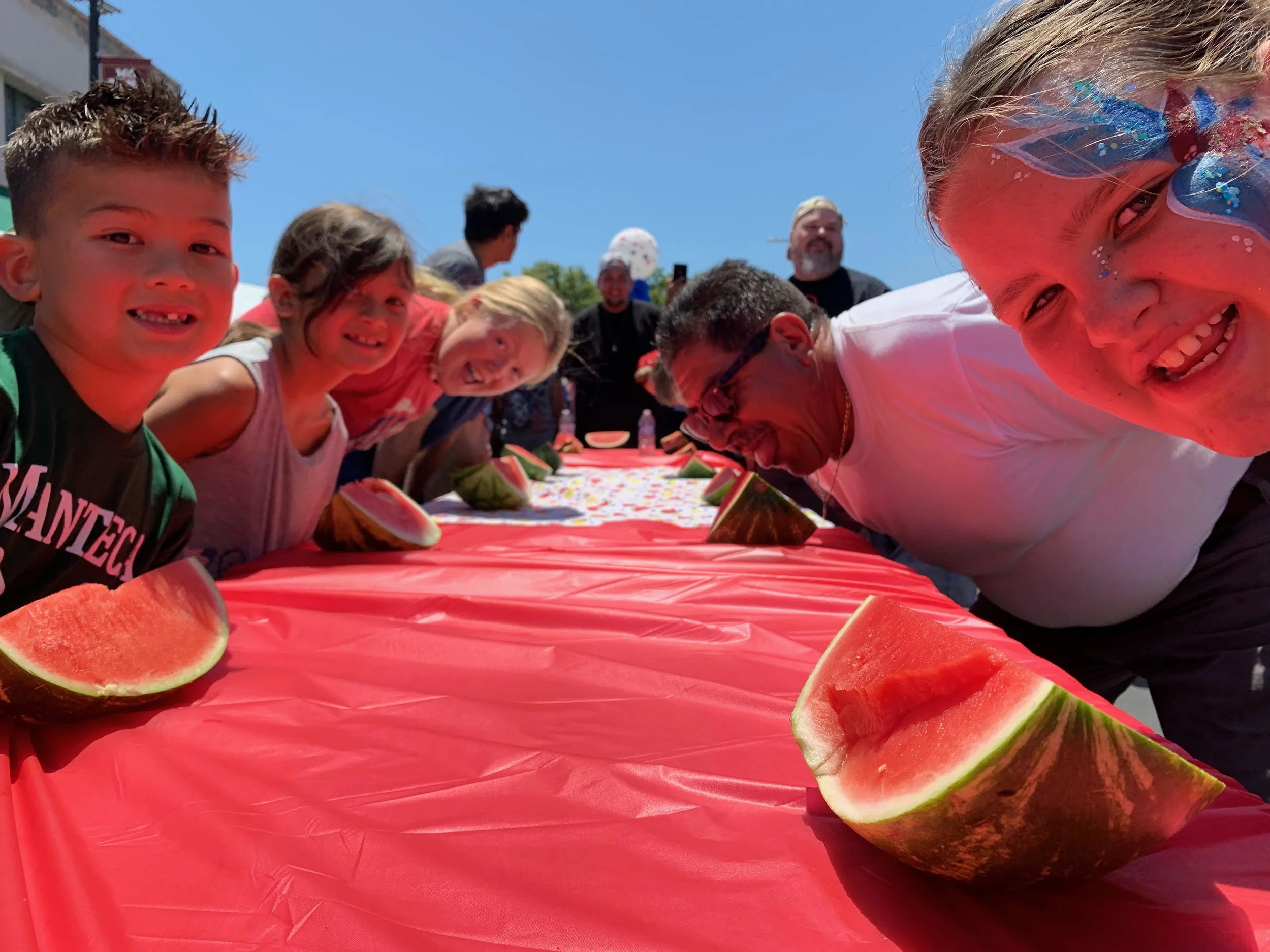 Oakridge Watermelon Eating Contest