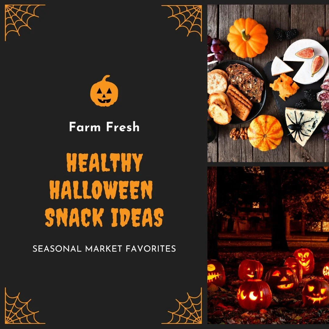 Halloween is known for sugary treats. Keep things in balance with festive healthy snacks. These flavorful snacks will have guests craving more!
🧟‍♂️Festive Charcuterie Boards: fruit, veggies, dips, cheeses, and assorted nuts. Arrange them to ma