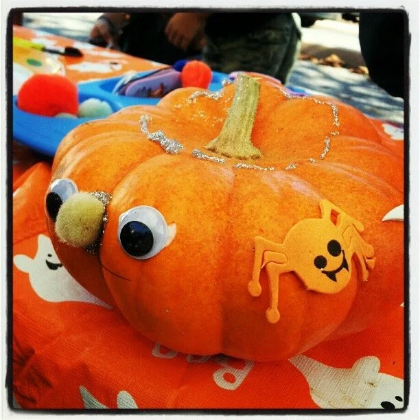 🎃 Mini Pumpkin Decorating at Oakridge Farmers' Market