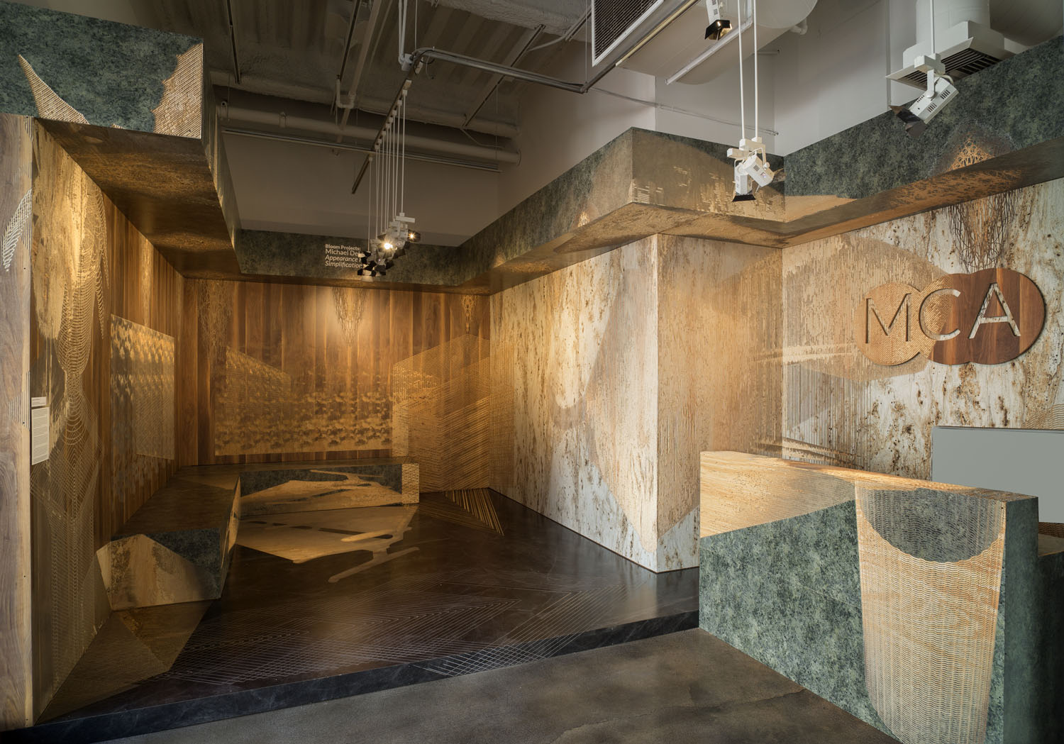 Michael DeLucia's Appearance Preserving Simplification installation