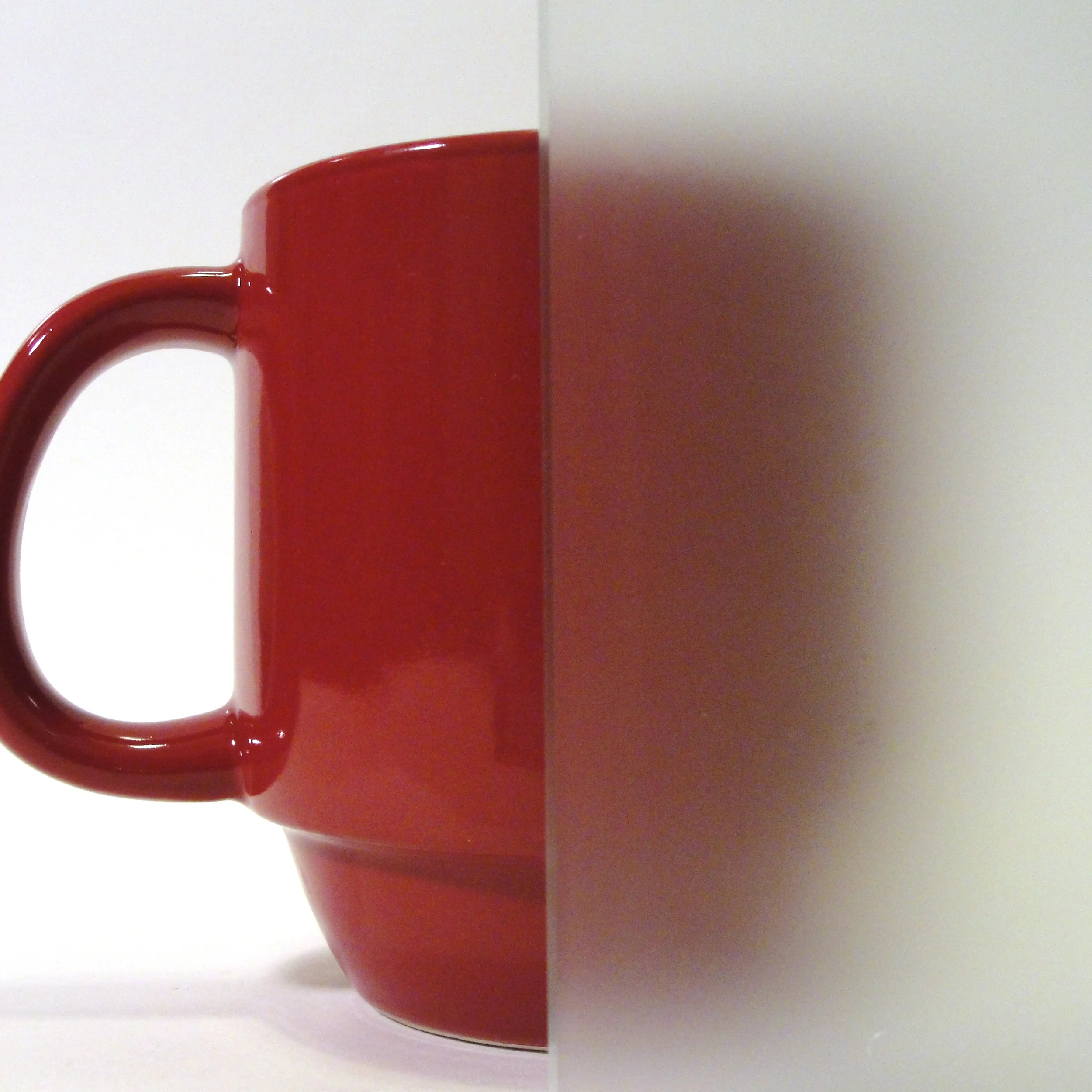 Photo of satin etch glass