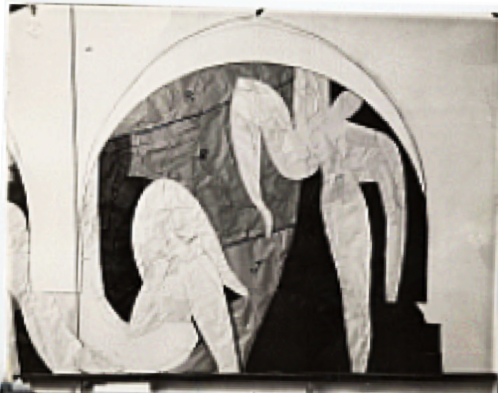 Study for the Barnes Dance Mural, gelatin silver print 1931