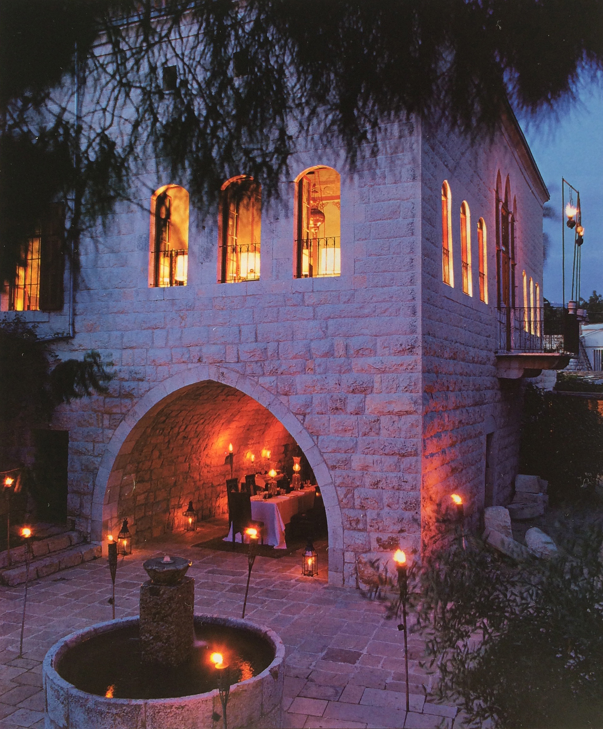 a garden lit at dusk.jpg