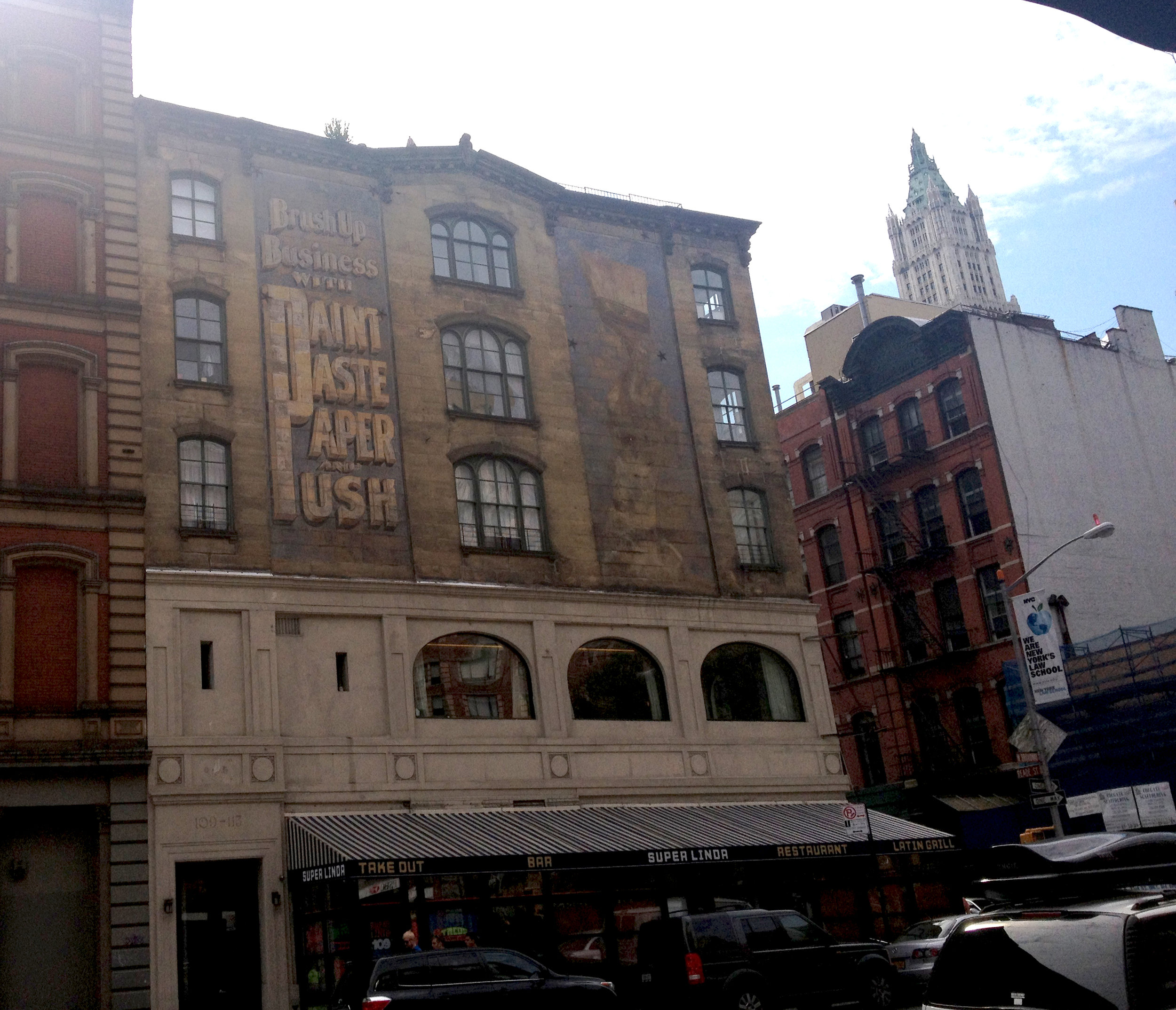 Tribeca Paint Brush Signage