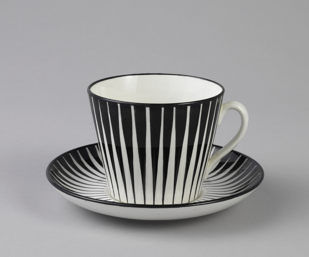 Zebra cup + saucer Sweden 1955
