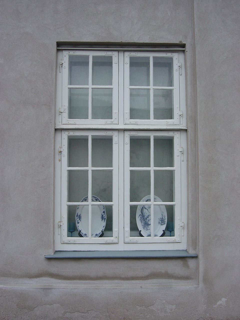 Denmark - pottery on a window sill