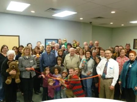 The Longmont Chamber of Commerce ribbon cutting ceremony for the new TLC infants & toddlers program