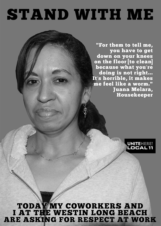 STAND WITH JUANA AT THE WESTIN LONG BEACH