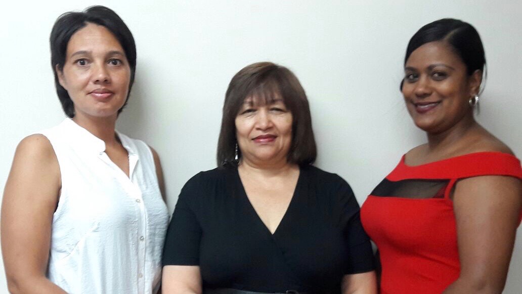 Thermopac's Customer Care Team from left: Charne Yokim, Jenny Khan and Cheryl Hendricks.