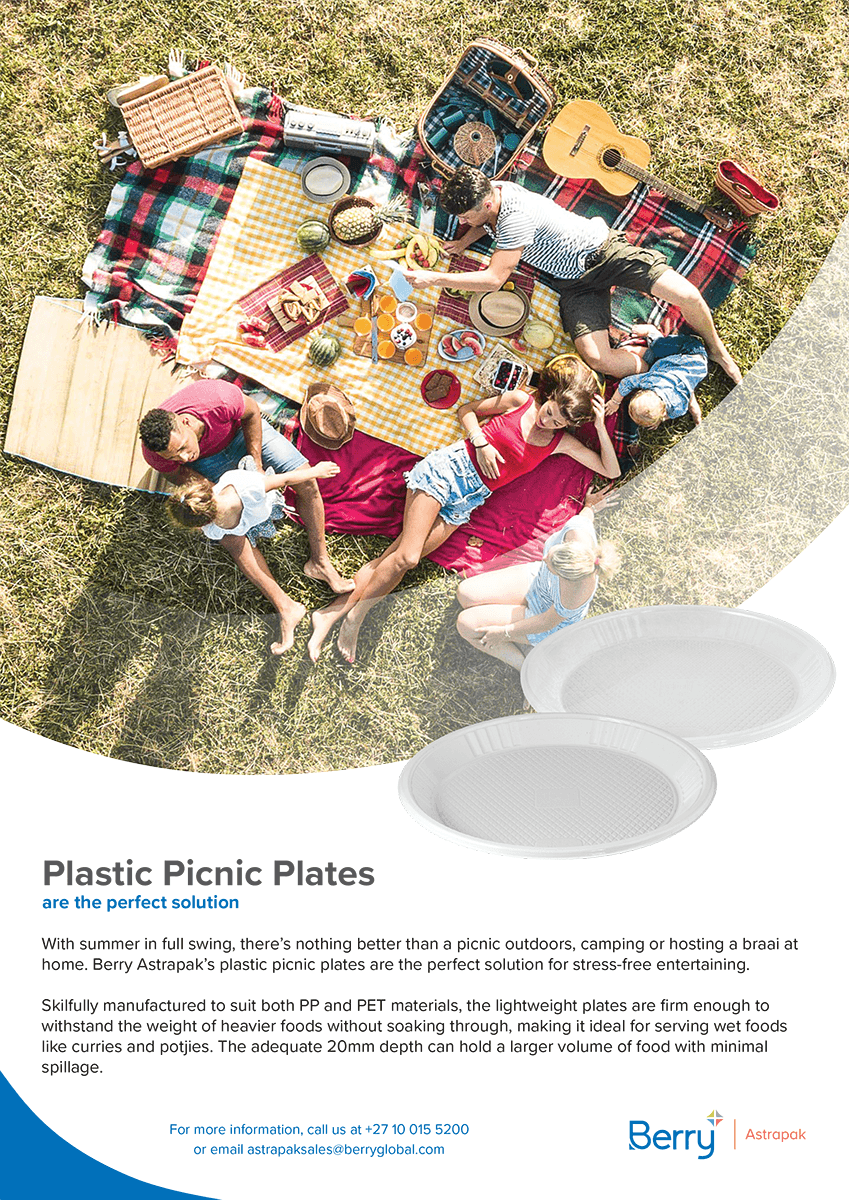 Plastic picnic plates are the perfect solution — Berry Astrapak