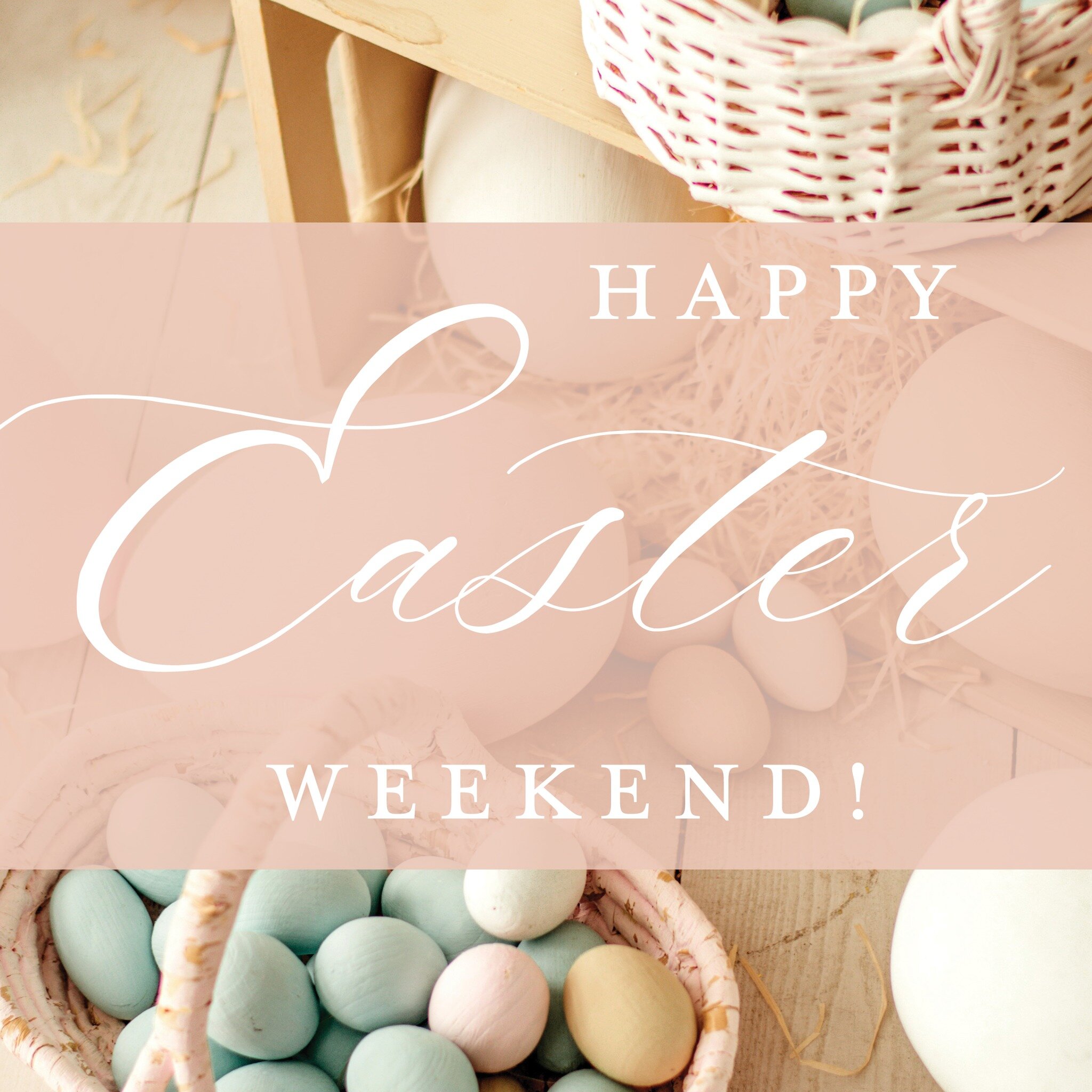 We will be closed on Friday, March 29th, to give our staff a much needed three day weekend! Happy Easter, everyone!