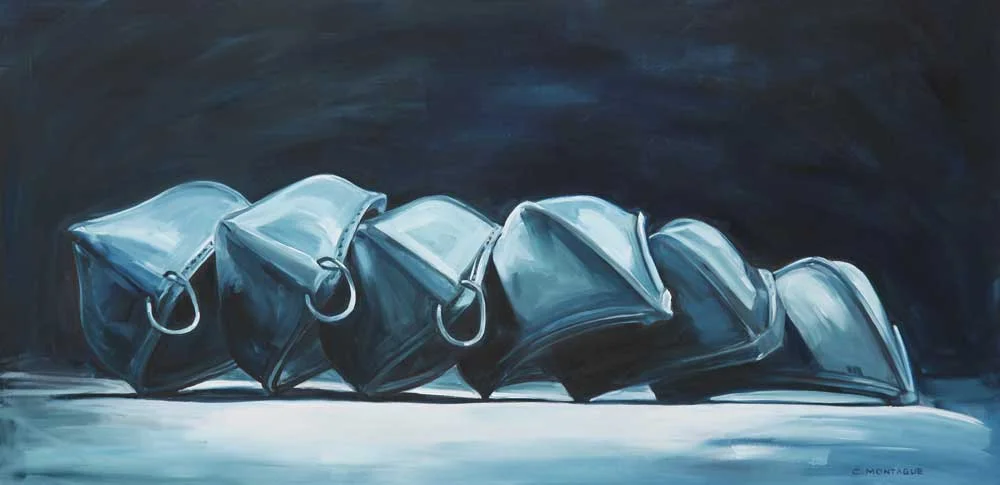 Canoe Painting: Dream Canoes (Ghost Canoes)