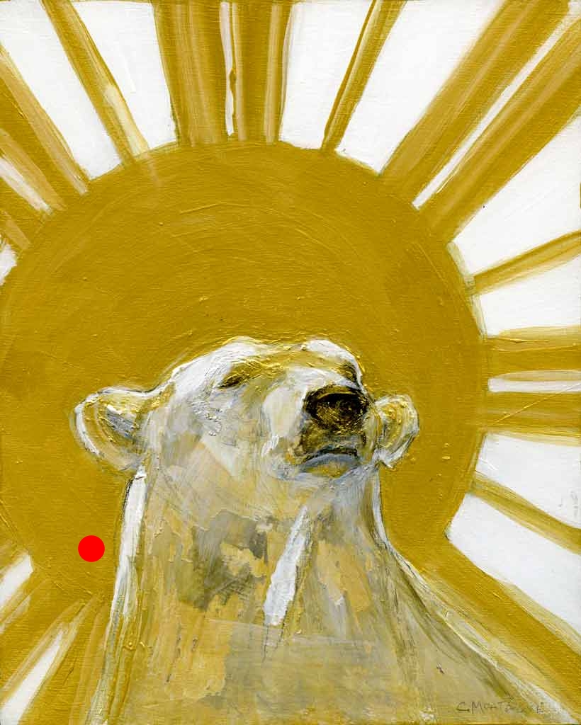 Sold. Polar Bear King. Golder Bear Series.
