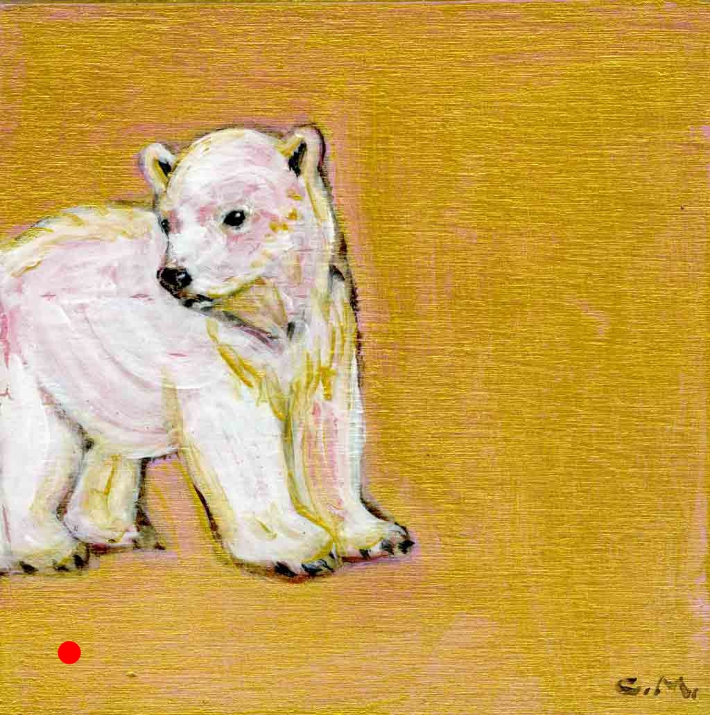 SOLD. Rose - Golder Bear Series