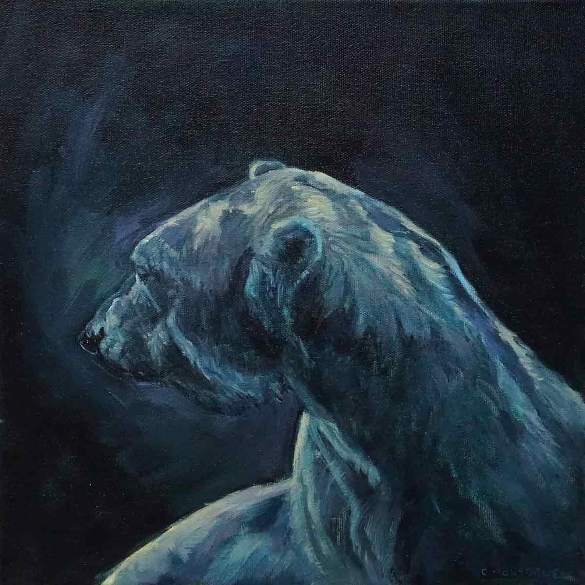 SOLD. Polar Bear - Dark Water 2
