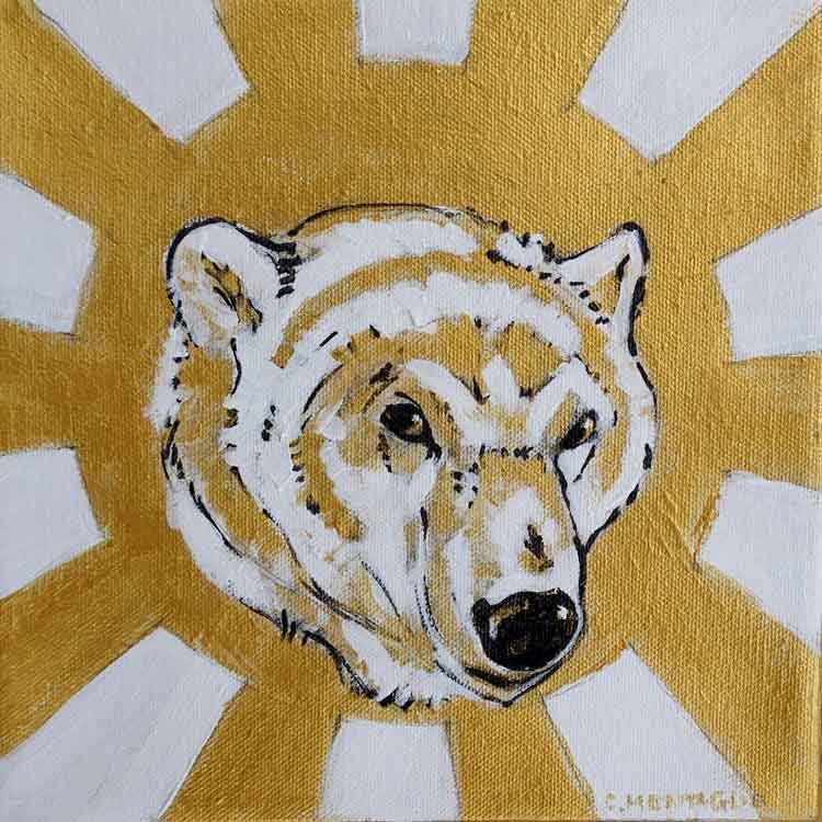 SOLD. The Polar Bear King Drops By 