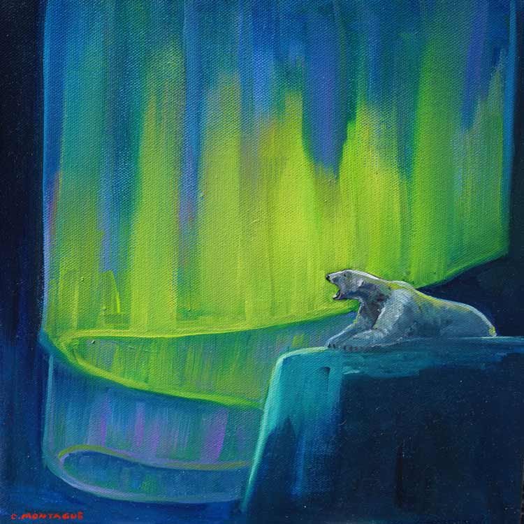 SOLD. Polar Bear Reverence 3