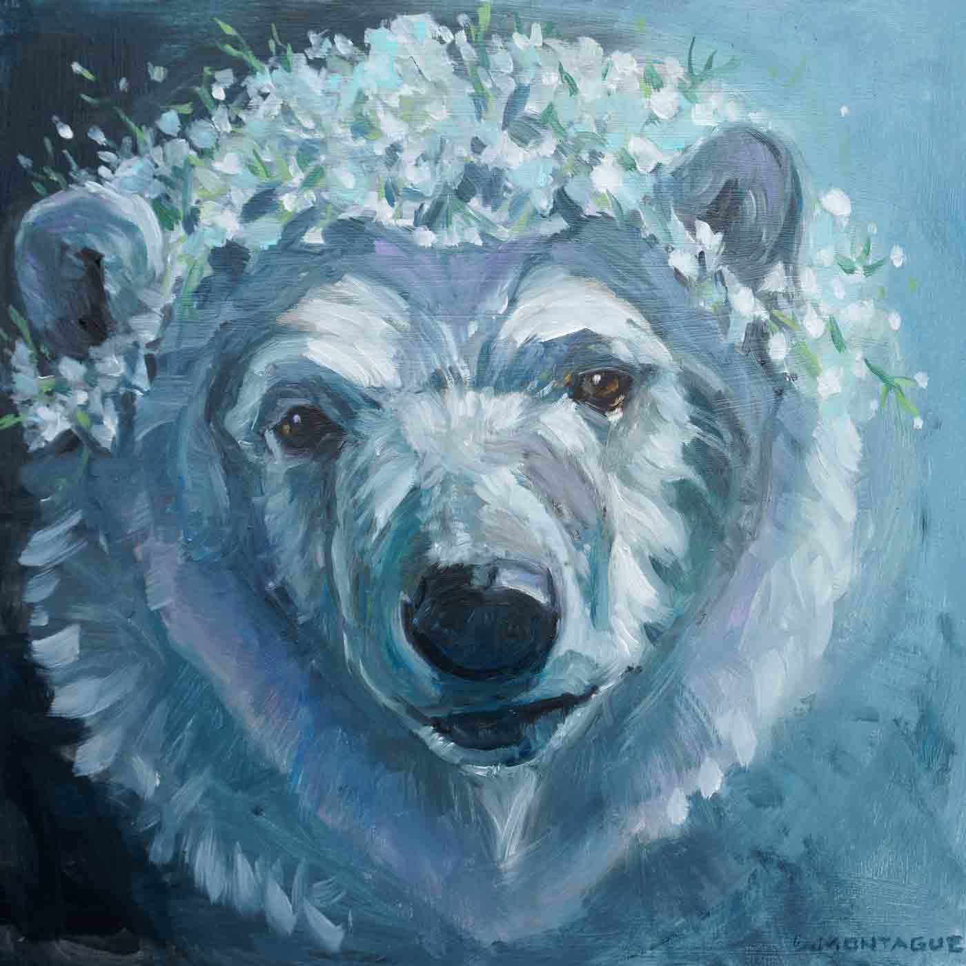 Sweetheart Bear (Baby's Breath Series) Prints available