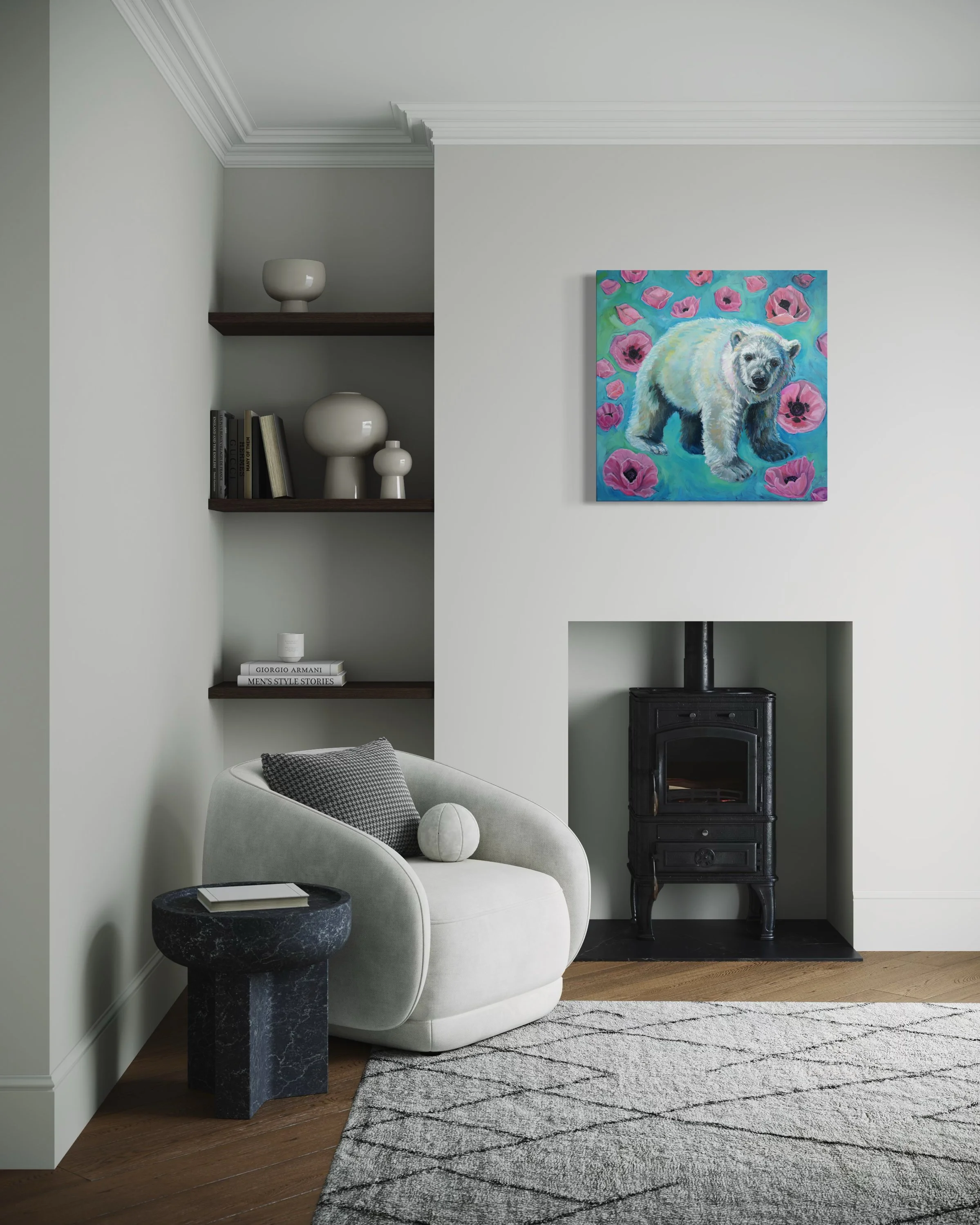 Fuzzball and the Pink Poppies living room in situ.jpeg