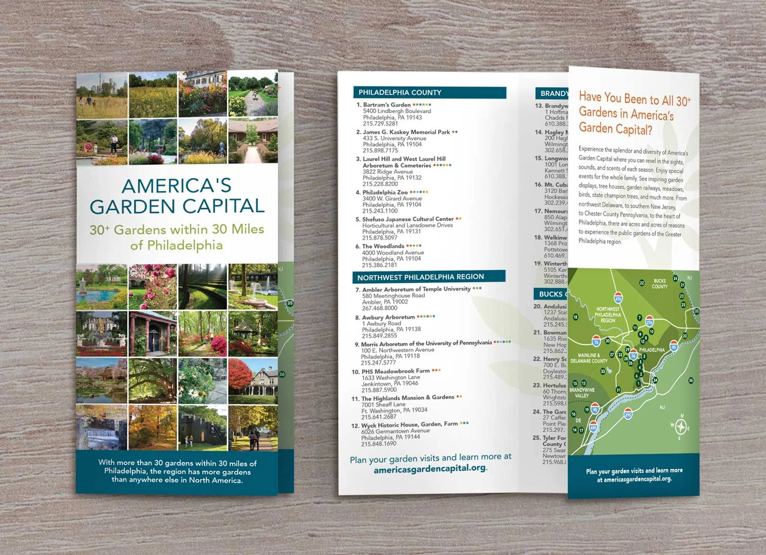Brochures and maps