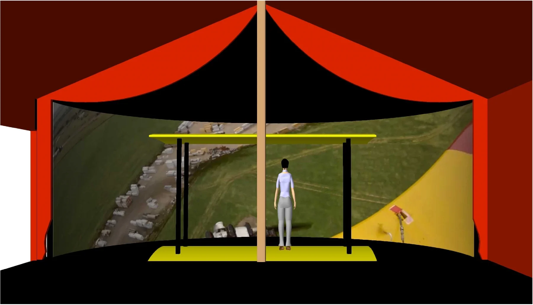Wing Walking 180 deg Video Experience