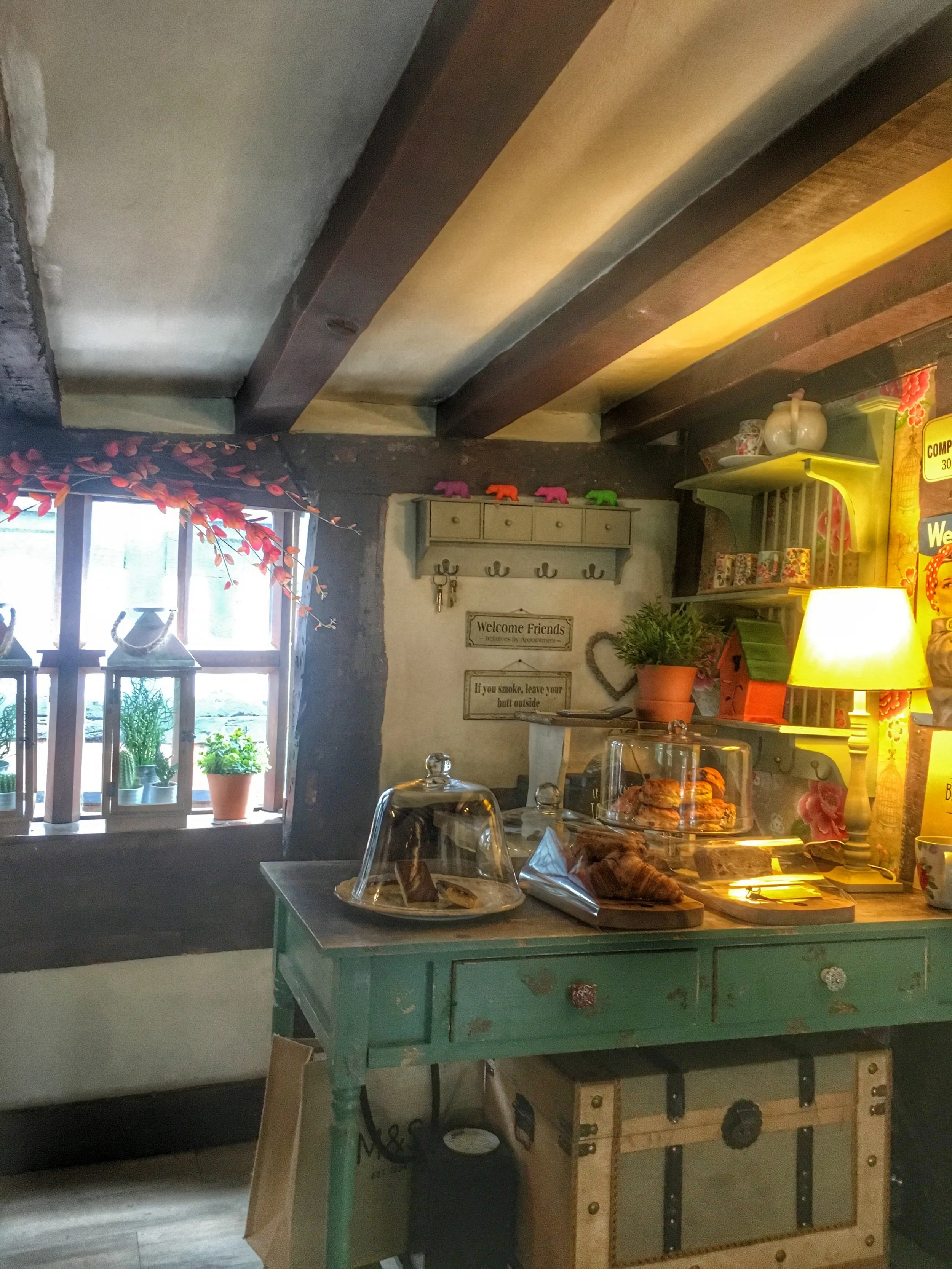 Lunch in the Bear Steps Tea Room