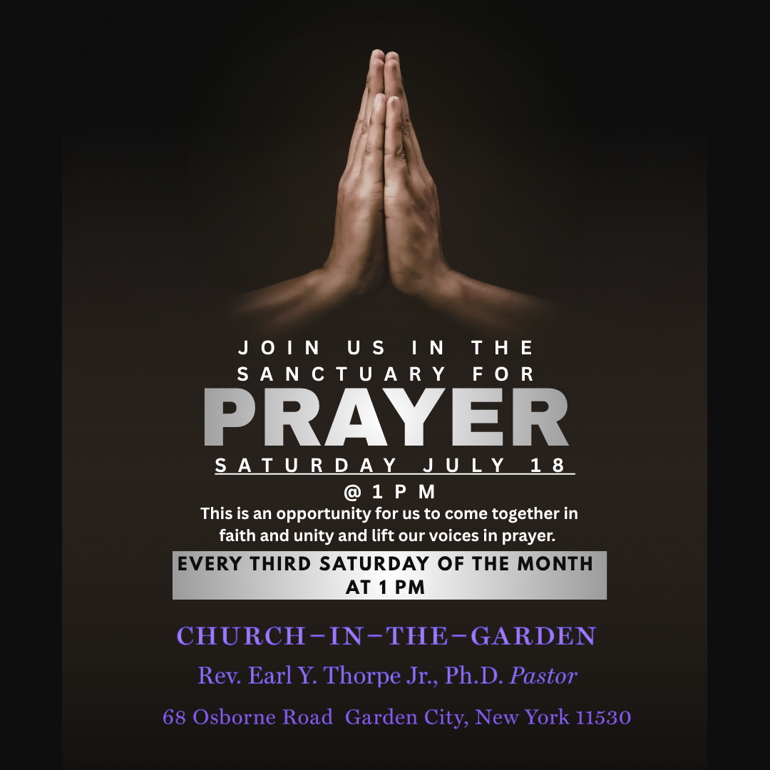 CITG Prayer Service - 7/18/2026